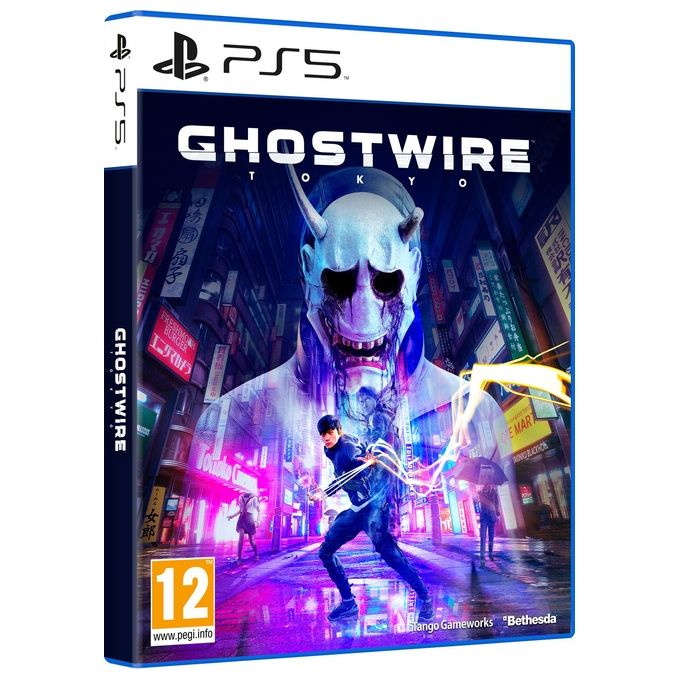 Bethesda 1090790 Ghostwire: Tokyo Videogioco Azione Avventura FPS PlayStation 5 Lingua Italiano PEGI 16 colore Nero