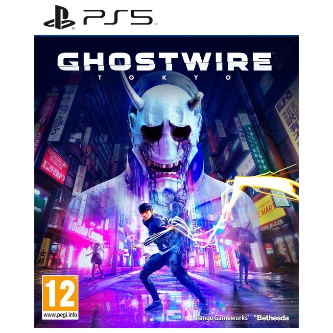 Bethesda 1090790 Ghostwire: Tokyo Videogioco Azione Avventura FPS PlayStation 5 Lingua Italiano PEGI 16 colore Nero
