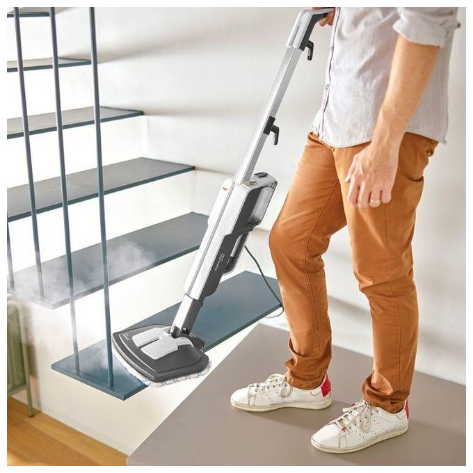 Polti PTEU0304 Vaporetto SV610_Style Scopa a vapore 2 in 1 1500 W 0,5 L colore Grigio Bianco