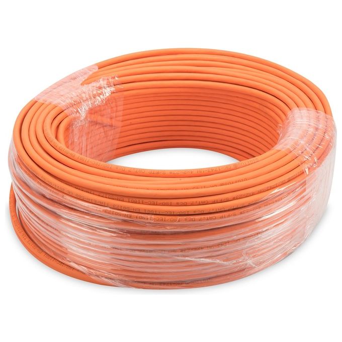 Digitus Matassa 25mt Cavo Cat 7 S-ftp Solido 1200 Mhz Cpr:dca (En 50575) Awg 23-1