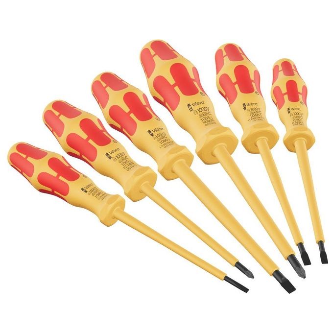 Wera 1060 i-1065 i-6 VDE Set di Cacciaviti Kraftform