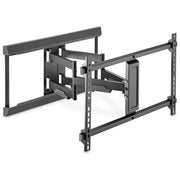 Digitus DA-90454 Supporto a parete per Full Motion TV 37-80 pollici Carico 60 Kg Rotazione ±60° Estensione 6 3-53 6 cm VESA 600x400 colore Nero