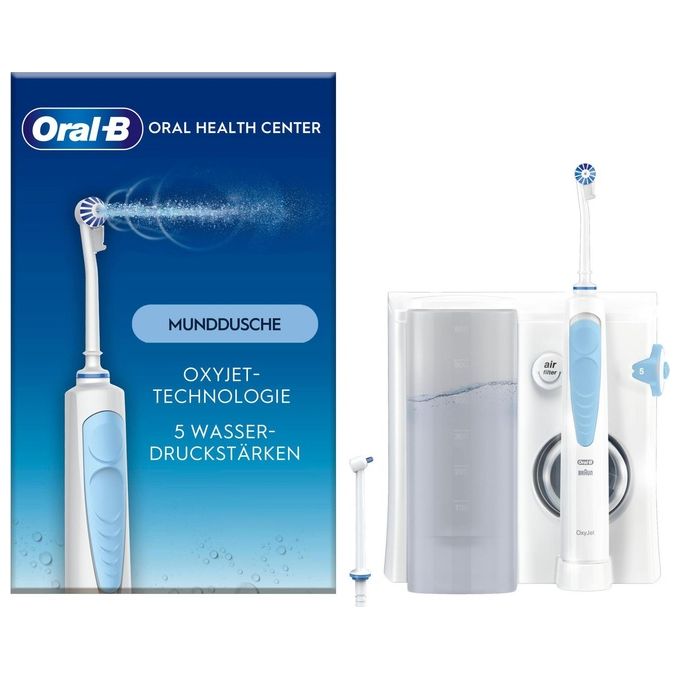 Oral-B 8006540841396 Oxyjet Idropulsore 5 livelli pressione 4 tipi getto 600 ml colore Altro