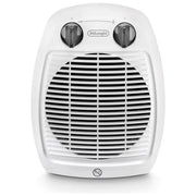 De'Longhi HVA3220 Termoventilatore 2000 W 2 Livelli di Potenza Termostato Regolabile Protezione IP21 Ventilazione Estiva Antigelo colore Bianco
