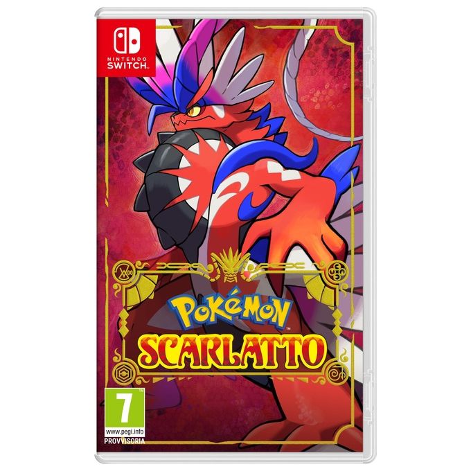 Nintendo 10009786 Pokémon Scarlatto Videogioco Nintendo Switch Avventura RPG PEGI 7