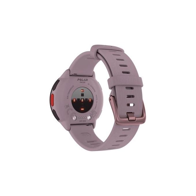 Polar 900102177 Pacer Smartwatch con GPS Processore 192 MHz Display MIP 240x240 pixel Resistenza 50 m colore Viola