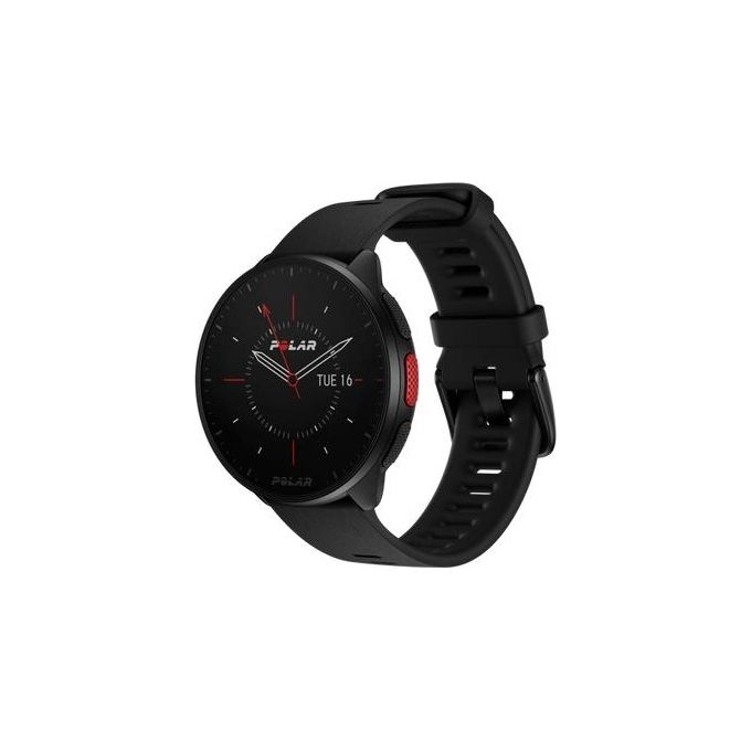 Polar 900102174 Pacer Orologio Sportivo GPS Cardiofrequenzimetro Display MIP 45 mm colore Nero