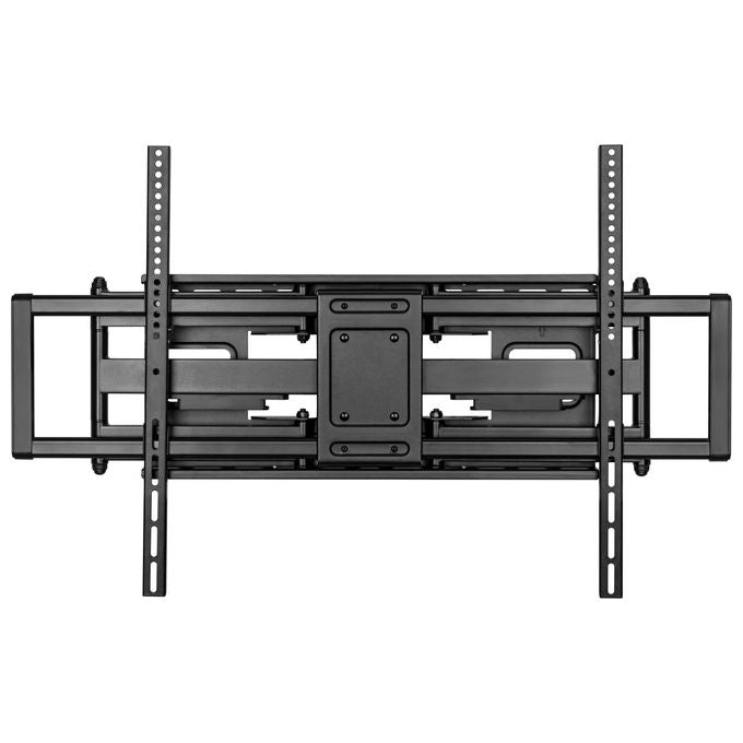 Equip 650343 Staffa per montaggio TV a movimento completo per impieghi gravosi da 60 a 120 pollici Capacita' massima 120 Kg Compatibilita' VESA fino a 900x600 mm Rotazione ±60° Inclinazione ±5° Estensione da 7,5 a 70,3 cm colore Nero