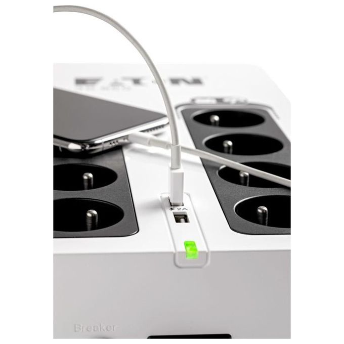 Eaton 3S850D Gruppo di Continuita' UPS 850VA 510W 8 Prese AC