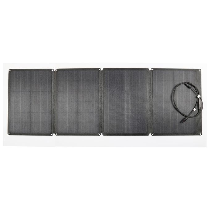 EF ECOFLOW SOLAR PANEL Pannello Solare 110 W con Celle Monocristalline Uscita MC4 e XT60 colore Nero