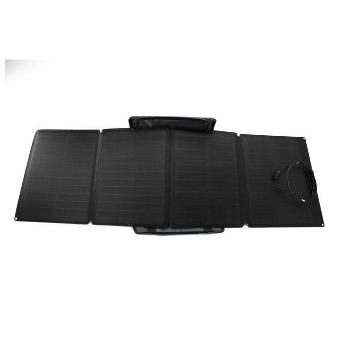 EF ECOFLOW SOLAR PANEL Pannello Solare 110 W con Celle Monocristalline Uscita MC4 e XT60 colore Nero