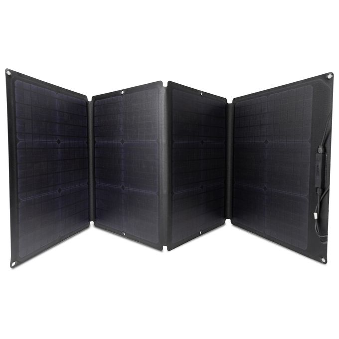 EF ECOFLOW SOLAR PANEL Pannello Solare 110 W con Celle Monocristalline Uscita MC4 e XT60 colore Nero