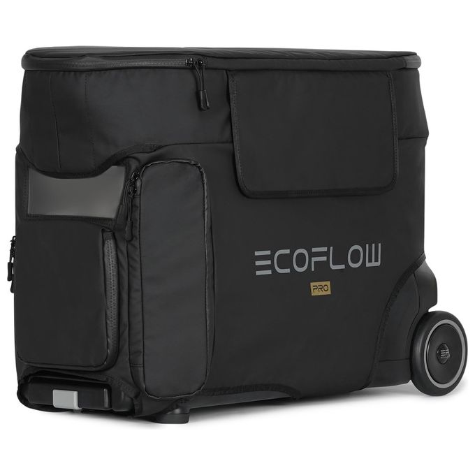 EcoFlow BDELTAPRO Delta Pro Borsa da Trasporto Protettiva impermeabile colore Nero