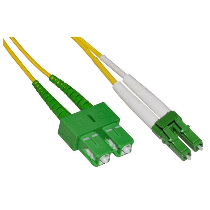Link cavo fibra ottica apc lc a apc sc singlemode duplex  mt.2