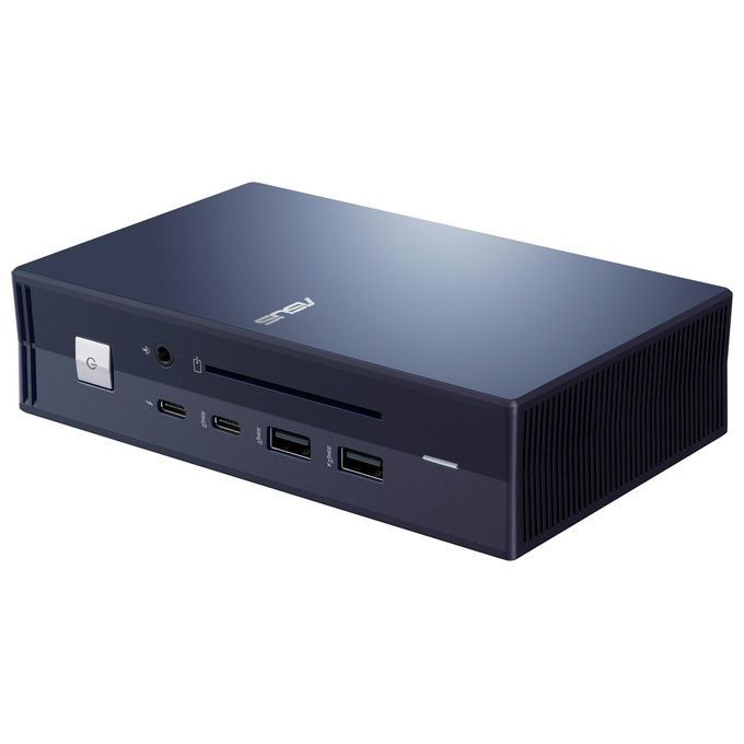 ASUS 90NX0460-P00030 SimPro Dock 2 Docking Station Thunderbolt 3 con USB 3.2 Gen 2 DisplayPort 1.4 HDMI 2.0 VGA LAN 1000M e lettore Smart Card colore Nero Blu