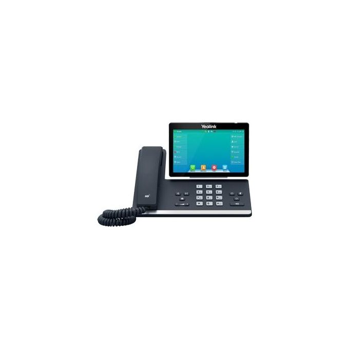 Yealink 1301089 SIP-T57W Telefono IP Display Touch 7'' Risoluzione 800x480 Pixel Wi-Fi Dual-Band Bluetooth 5.0 16 Linee SIP colore Grigio