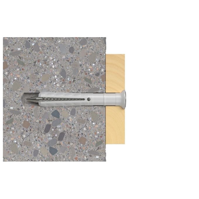 Fischer Fissaggio a Percussione N 8 x 120-80 S 120mm 8mm 100 Pezzi