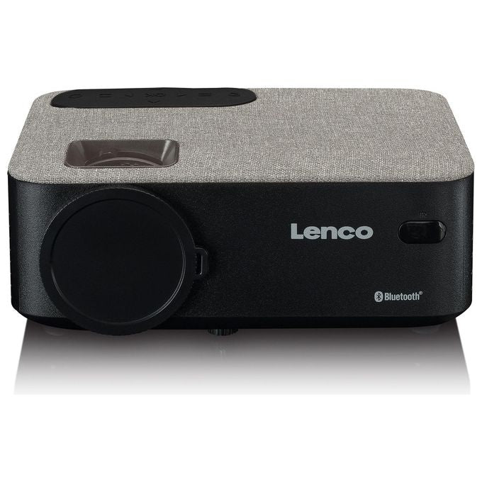 Lenco LPJ-700BKGY Videoproiettore LED Full HD 1080p 4000 Lumen Bluetooth 5.0 2x HDMI colore Nero Grigio