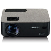 Lenco LPJ-700BKGY Videoproiettore LED Full HD 1080p 4000 Lumen Bluetooth 5.0 2x HDMI colore Nero Grigio