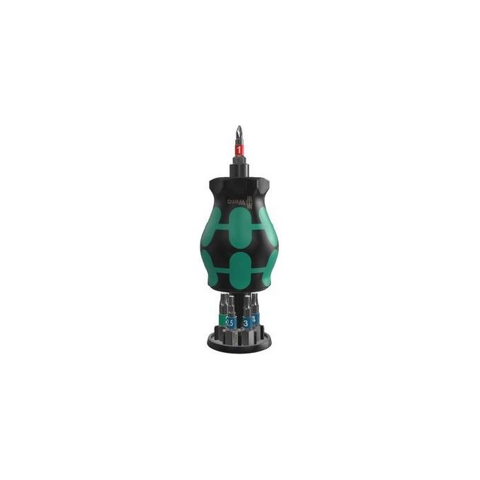 Wera Bicycle Set 11 Giravite Tozzo con Caricatore Punte 7 Pezzi