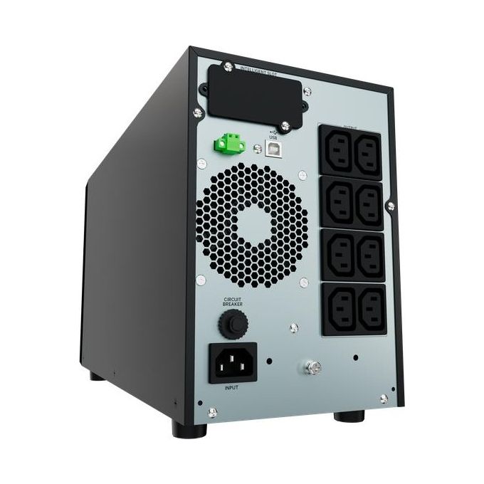Vertiv GXE3-2000IMT Liebert UPS Tower 2 kVA 1800 W 8 Prese AC Tecnologia Online Onda Sinusoidale Pur a 0 ms Tempo di Intervento Display LCD colore Grigio