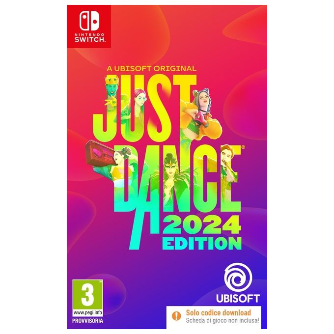 Ubisoft Videogioco Just Dance 2024 Edition Nintendo Switch Codice Download ITA