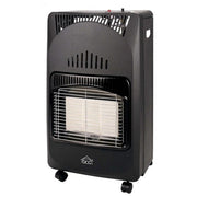 DCG GH03N Stufa a Gas Pieghevole Infrarossi Ceramica 4200 W 3 Livelli Accensione Piezoelettrica colore Nero