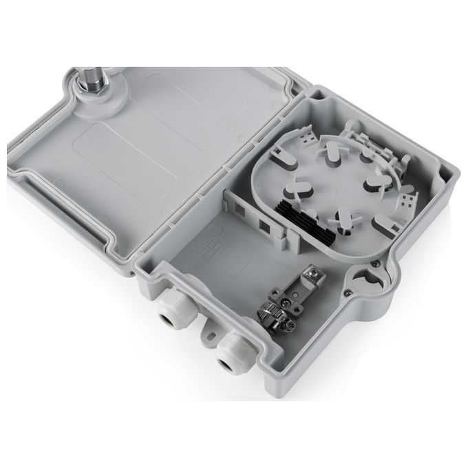 Digitus Scatola da Esterno Ftth per 2 Adattatori SC-SX o 2 LC-SX