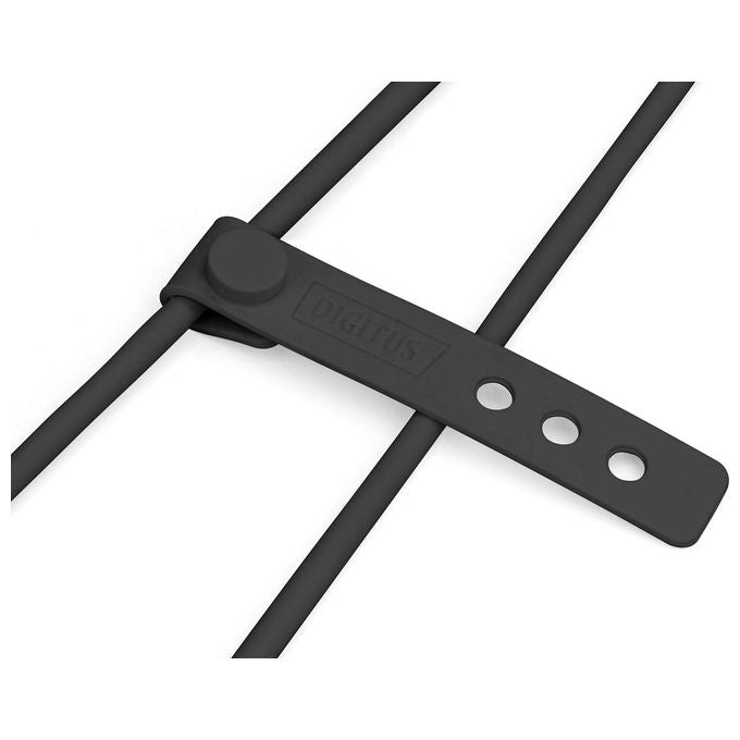 Digitus Cavo Guaina Silicone Usb-C - Usb-C 1mt Usb 4.0 Gen3 40G 240W 8k Nero