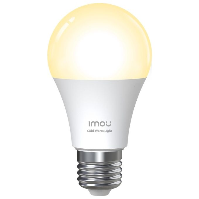 Imou IOT-LB5C1-A60-H-E27-EU B5 Lampadina Smart LED E27 9W 806lm 16 Milioni di Colori Wi-Fi Alexa Google Assistant colore Bianco