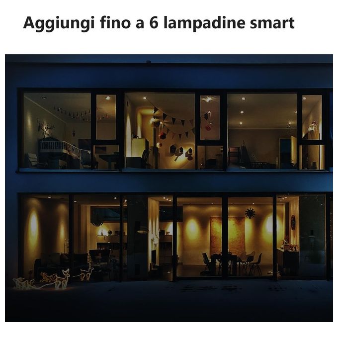 Imou IOT-LB5C1-A60-H-E27-EU B5 Lampadina Smart LED E27 9W 806lm 16 Milioni di Colori Wi-Fi Alexa Google Assistant colore Bianco