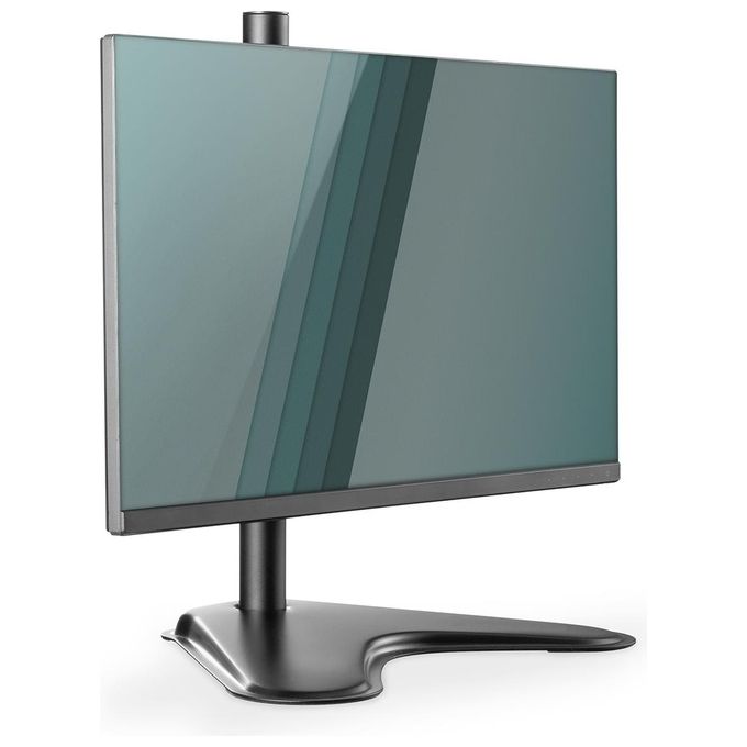 Digitus DA-90437 Supporto Monitor Singolo da Scrivania 17'' 32'' 8 Kg VESA 75x75 100x100 rotazione 360° colore Nero