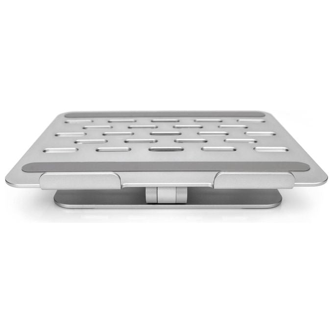 Digitus DA-90429 Supporto Regolabile Notebook Tablet Docking Station USB-C 6 Porte HDMI 4K RJ45 USB-A 3.0 PD 100W colore Argento