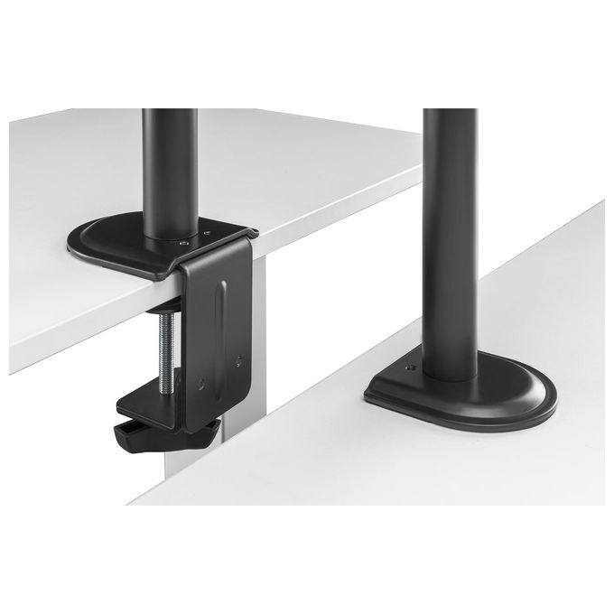 Digitus DA-90436 Supporto per monitor singolo e notebook 1x32'' 9 Kg Regolabile Altezza Rotazione Inclinazione colore Nero