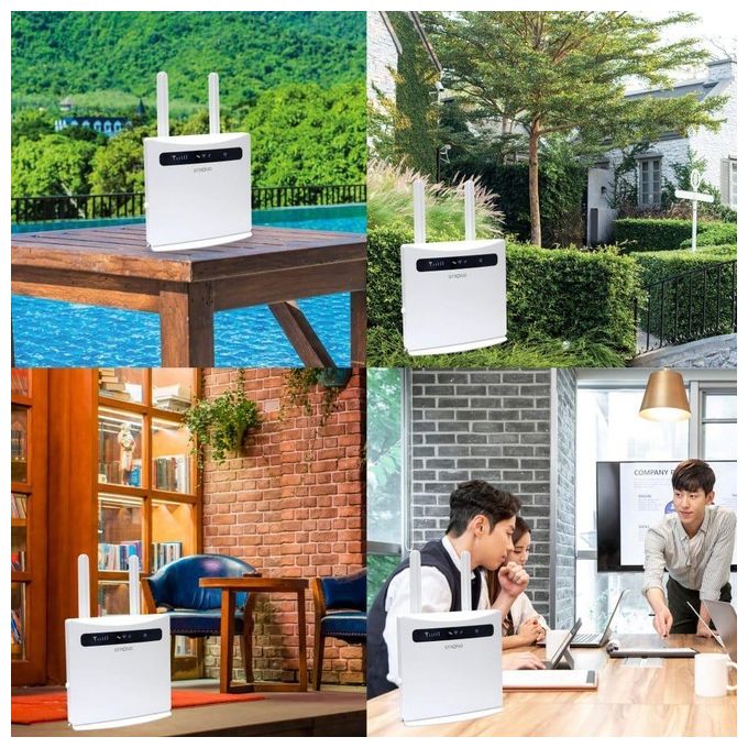 Strong 4GROUTER300V2 Router 4G LTE 150 Mbit-s Wi-Fi 300 Mbit-s 2.4 GHz 4 Porte LAN colore Bianco