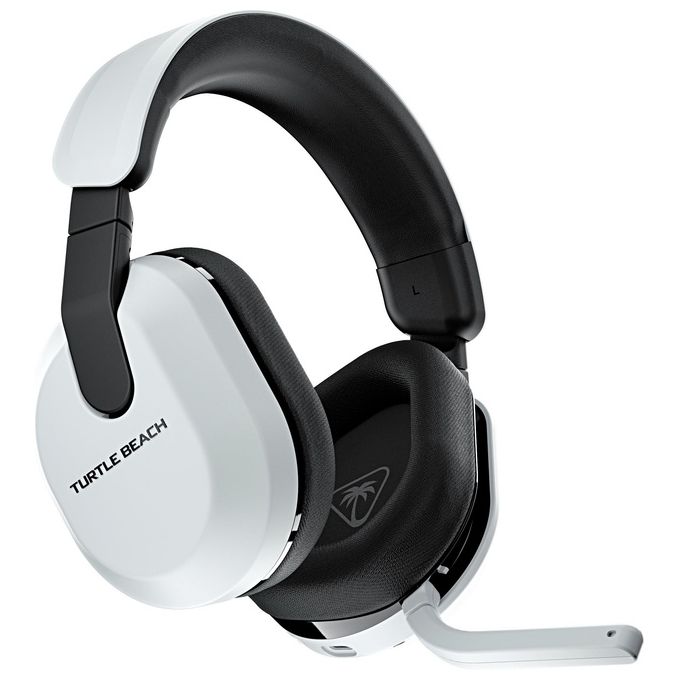Turtle Beach TBS-3102-15 Stealth 600 Gen 3 Auricolare Wireless Gaming con Connessione 2.4 GHz e Bluetooth 5.2 per PS5 PS4 PC Mobile Durata Batteria Fino a 80 Ore colore Bianco