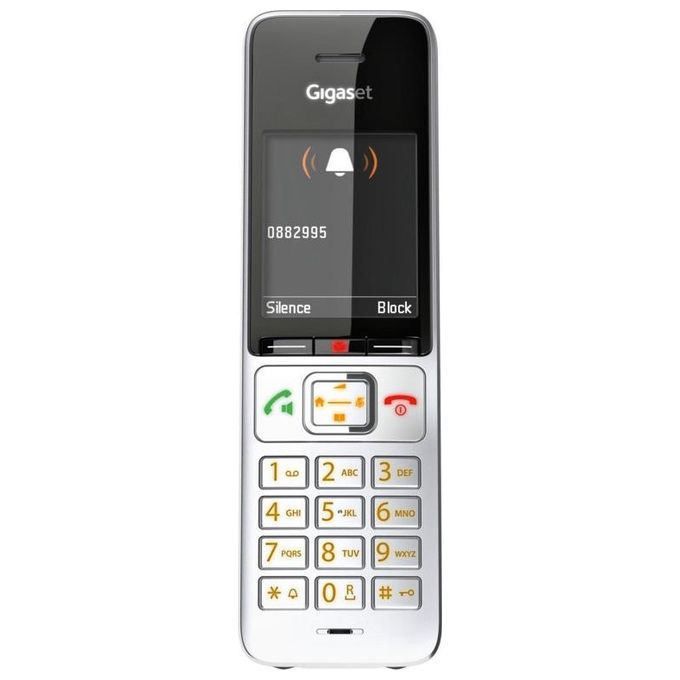 Gigaset S30852-H3003-B101 Comfort 500 Telefono Cordless DECT GAP Display 2,2'' TFT Vivavoce Baby Monitor colore Nero