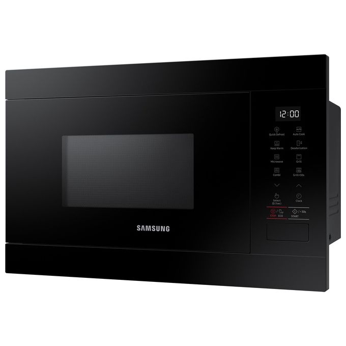 Samsung MG22M8254AK-E1 Forno a microonde da incasso con grill 22 L 850 W Classe A Keep Warm Eco Mode (38x59,5x32 cm) colore Nero