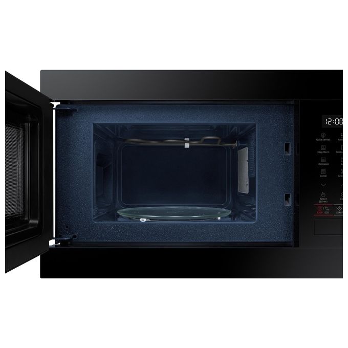 Samsung MG22M8254AK-E1 Forno a microonde da incasso con grill 22 L 850 W Classe A Keep Warm Eco Mode (38x59,5x32 cm) colore Nero