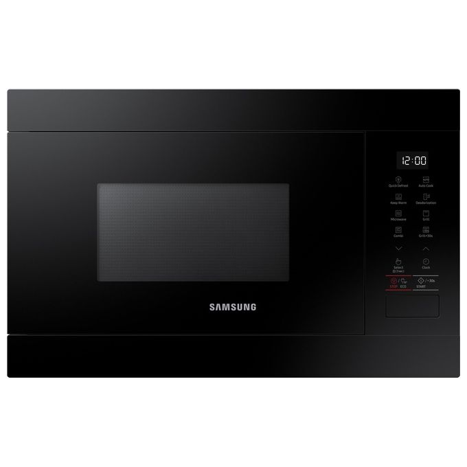 Samsung MG22M8254AK-E1 Forno a microonde da incasso con grill 22 L 850 W Classe A Keep Warm Eco Mode (38x59,5x32 cm) colore Nero