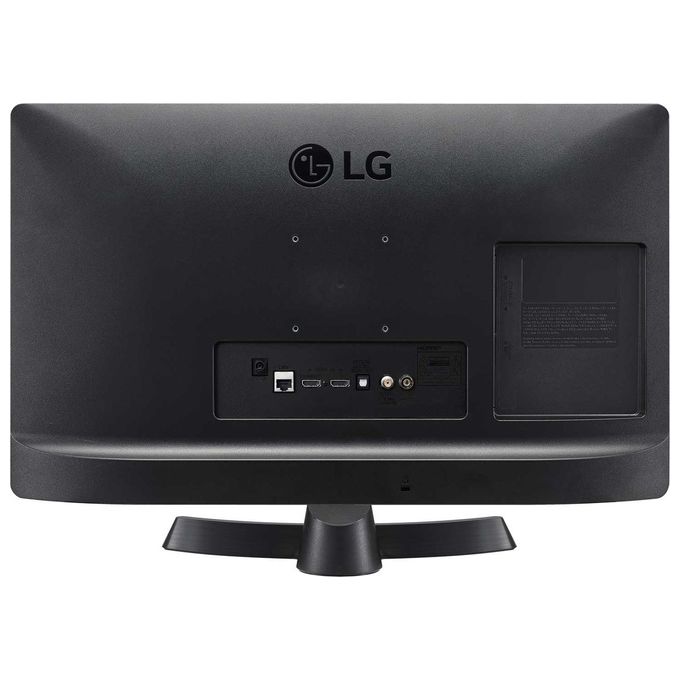 LG 24TQ510S Monitor TV 24'' Smart webOS 22 LED HD Wi-Fi DVB-T2 DVB-S2 colore Nero