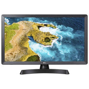 LG 24TQ510S Monitor TV 24'' Smart webOS 22 LED HD Wi-Fi DVB-T2 DVB-S2 colore Nero