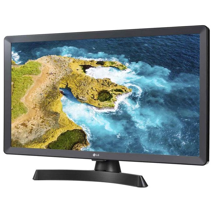 LG 24TQ510S Monitor TV 24'' Smart webOS 22 LED HD Wi-Fi DVB-T2 DVB-S2 colore Nero