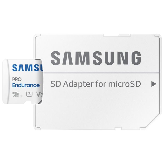 Samsung MB-MJ128KA-EU MicroSD PRO Endurance Scheda di Memoria 128 GB UHS-I V30 colore Bianco