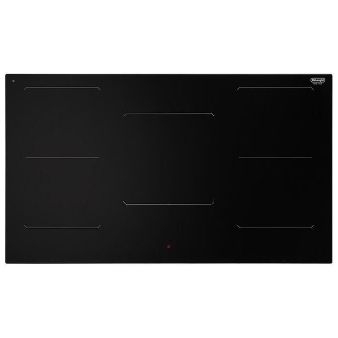De'Longhi SLI 905 LIFE Piano cottura a induzione 90 cm 5 zone Full Bridge Vetroceramica Touch colore Nero