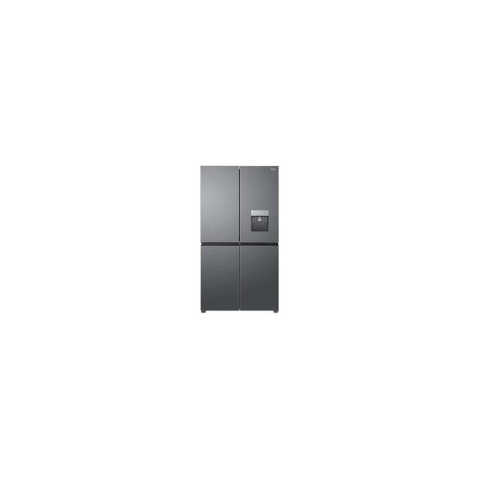 TCL RP466CXF0 Frigorifero 4 Porte 466 L 186 cm Classe F No Frost Inverter Total No Frost 40 dB colore Inox