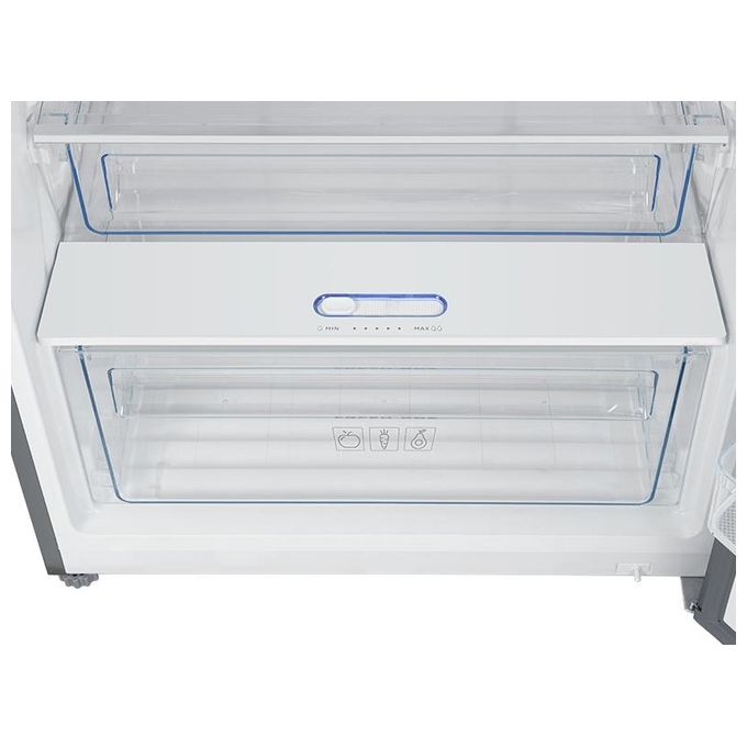 TCL RP465TSE0 Frigorifero Doppia Porta 465 L 185 cm Classe E 41 dB No Frost Multi-Airflow Inverter colore Acciaio Inox