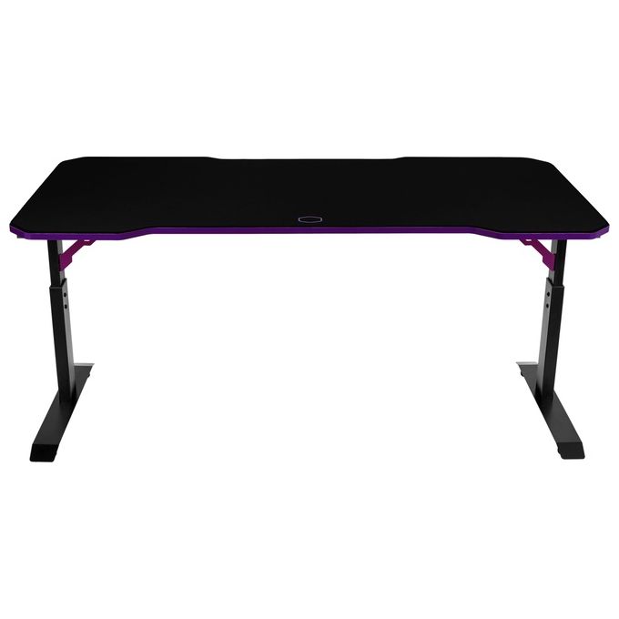 Cooler Master CMI-GD160-PRV1 GD160 Scrivania Gaming 160x75 cm Regolabile in Altezza Tappetino Mouse Full Surface Idrorepellente Gestione Cavi colore Nero Viola