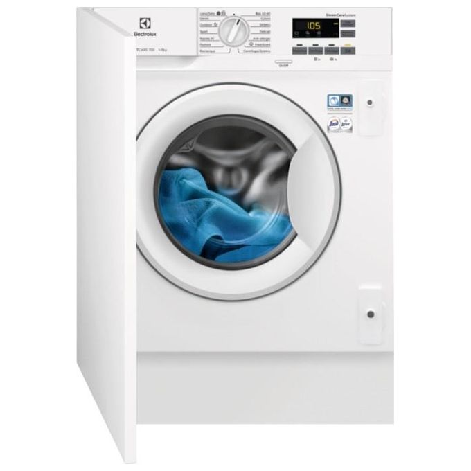 Electrolux EW7F472WBI Lavatrice Caricamento Frontale Sistema antispreco VaporePRO Classe Energetica D Capacita' di Carico 7 Kg Centrifuga 1200 giri Motore o Universale SensiCare SteamSystem