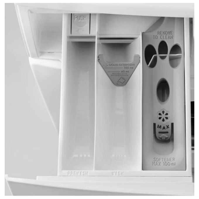Electrolux EW7F472WBI Lavatrice Caricamento Frontale Sistema antispreco VaporePRO Classe Energetica D Capacita' di Carico 7 Kg Centrifuga 1200 giri Motore o Universale SensiCare SteamSystem